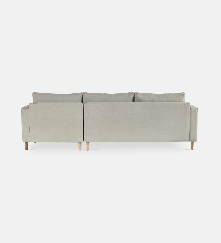 Sami Fully Upholstered Slouch Right Wooden Leg (55990)