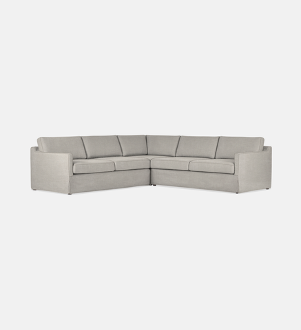 Krista Slipcover Corner Couch