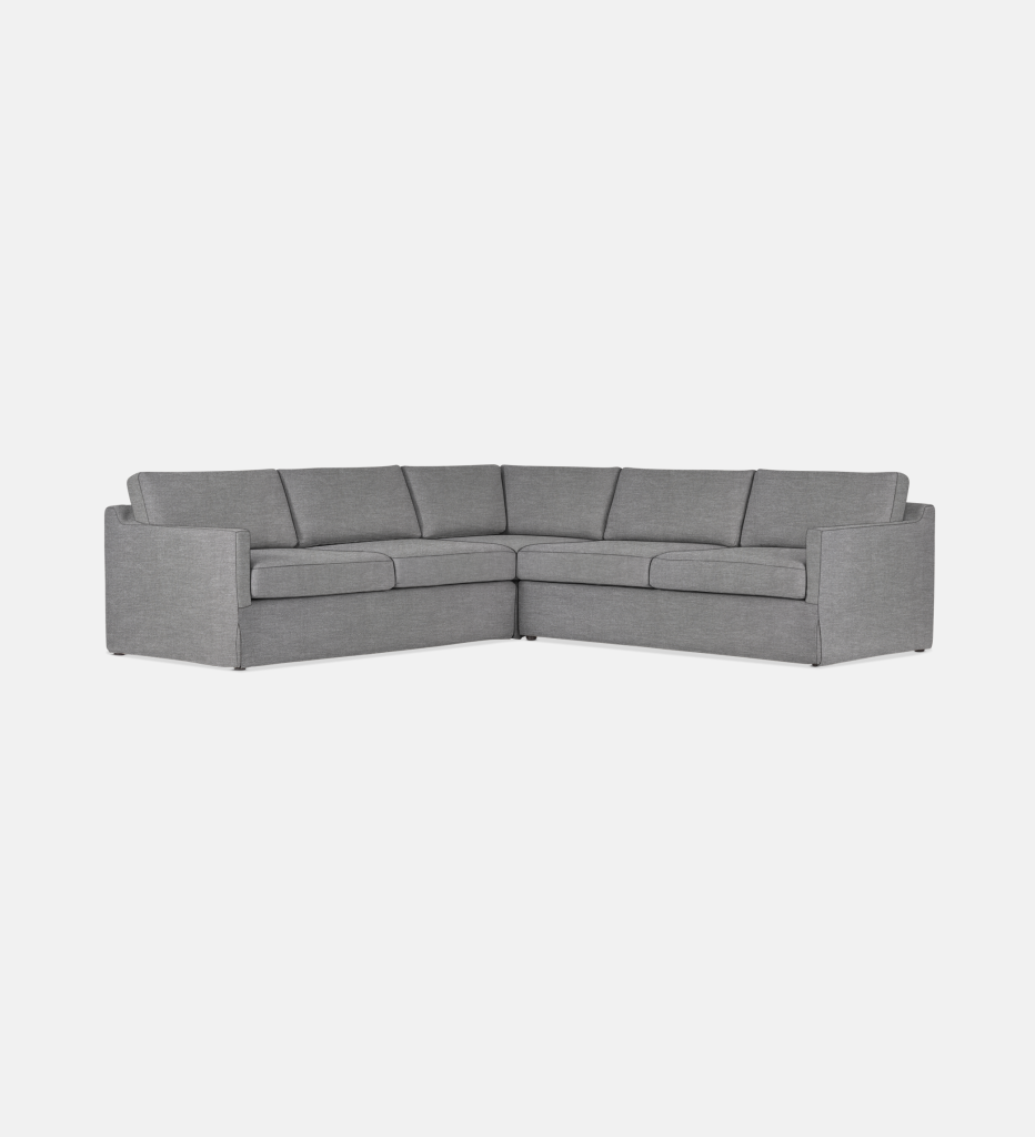 Krista Slipcover Corner Couch