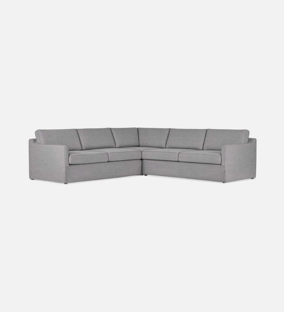 Krista Slipcover Corner Couch