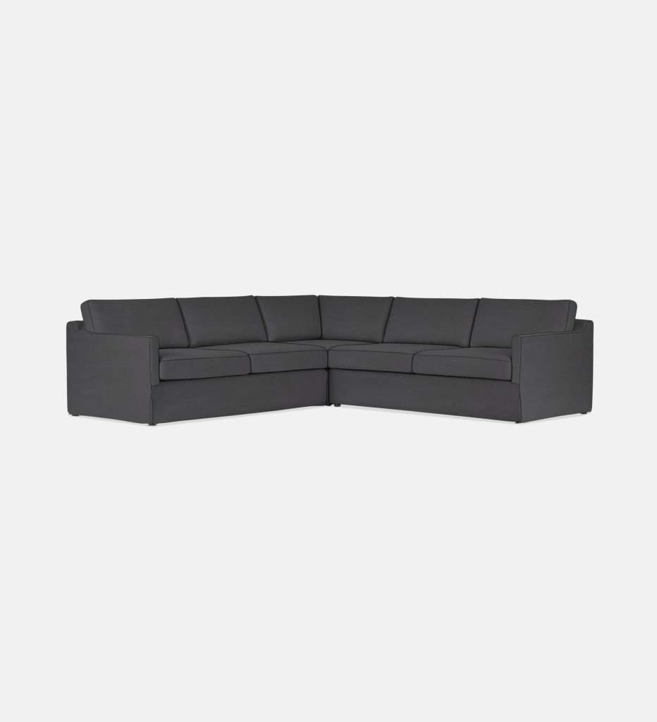 Krista Slipcover Corner Couch