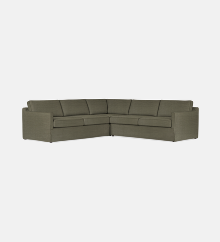Krista Slipcover Corner Couch