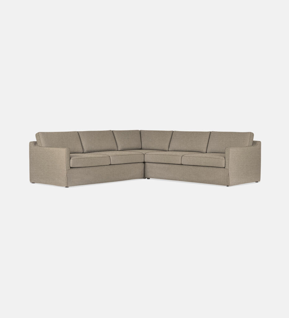 Krista Slipcover Corner Couch