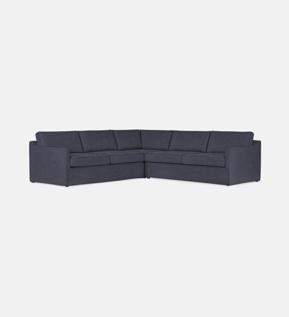 Krista Slipcover Corner Couch