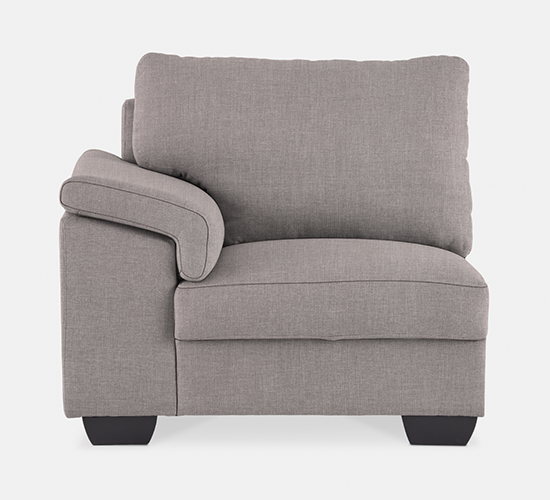 Bianca Fully Upholstered Modular End Piece Left (56458)