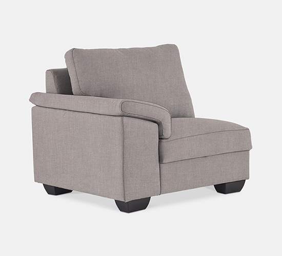Bianca Fully Upholstered Modular End Piece Left (56459)