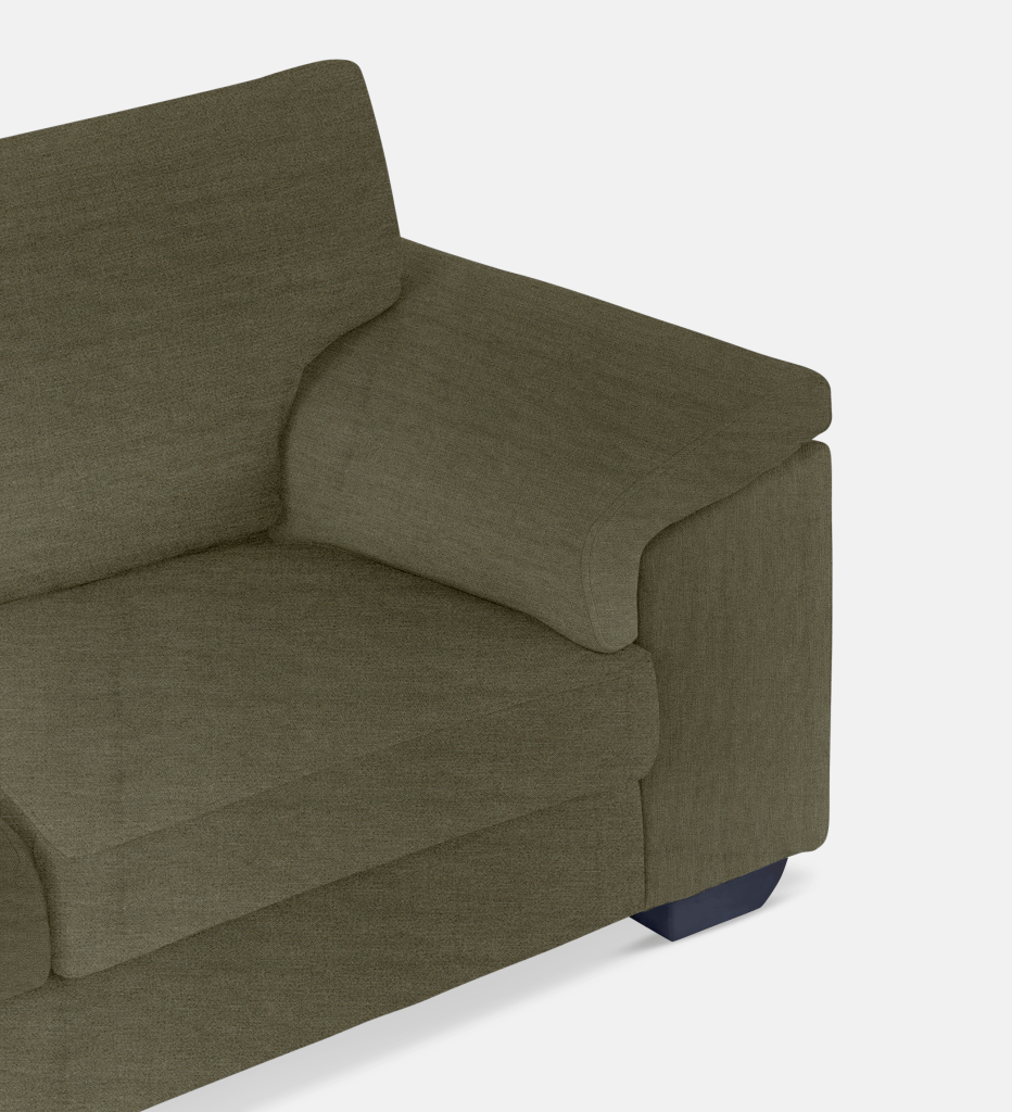 Bianca Fully Upholstered Slouch With Daybed Left (8966)