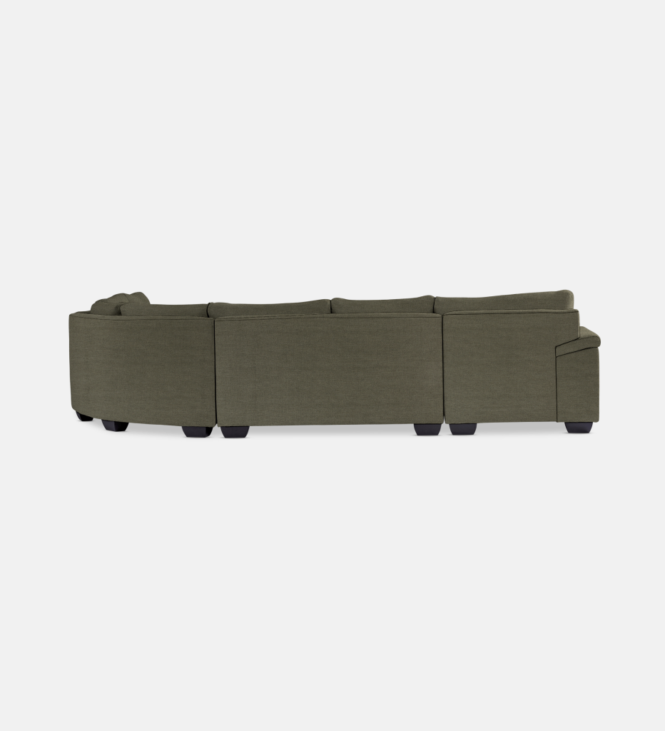 Bianca Fully Upholstered Slouch With Daybed Left (8968)