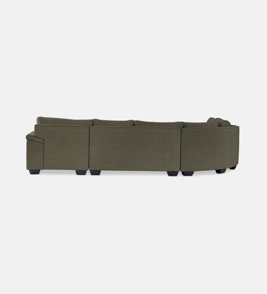 Bianca Fully Upholstered Slouch With Daybed Right (23306)