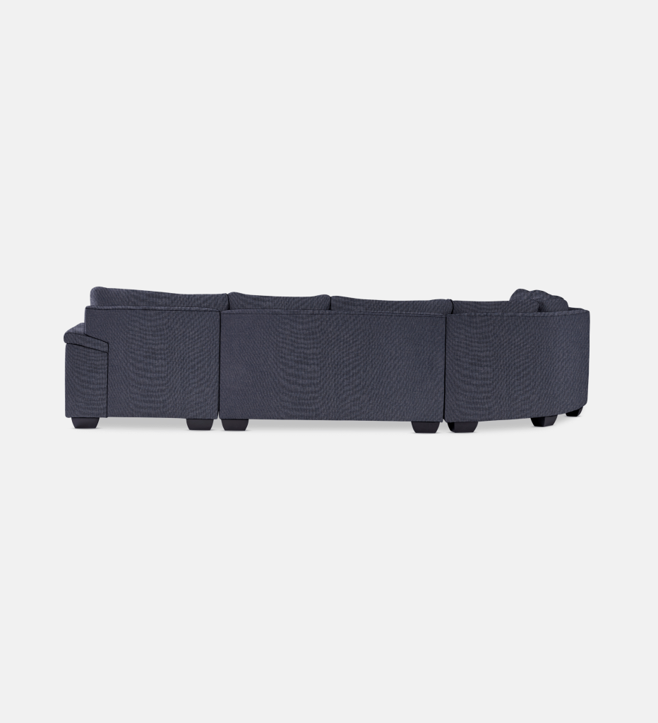 Bianca Fully Upholstered Slouch With Daybed Right (23348)