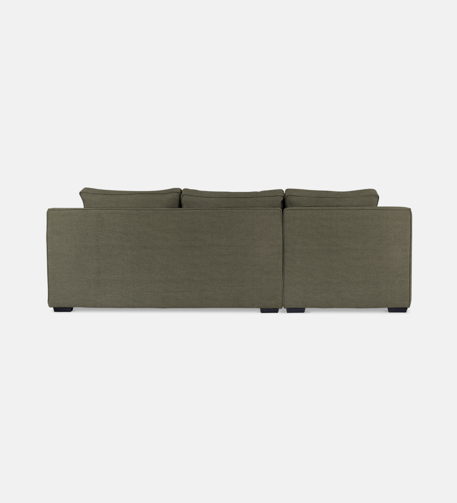 Lodge Fully Upholstered Slouch Left (21414)