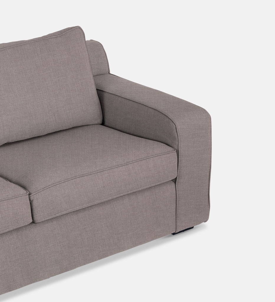 Lodge Fully Upholstered Slouch Left (21450)