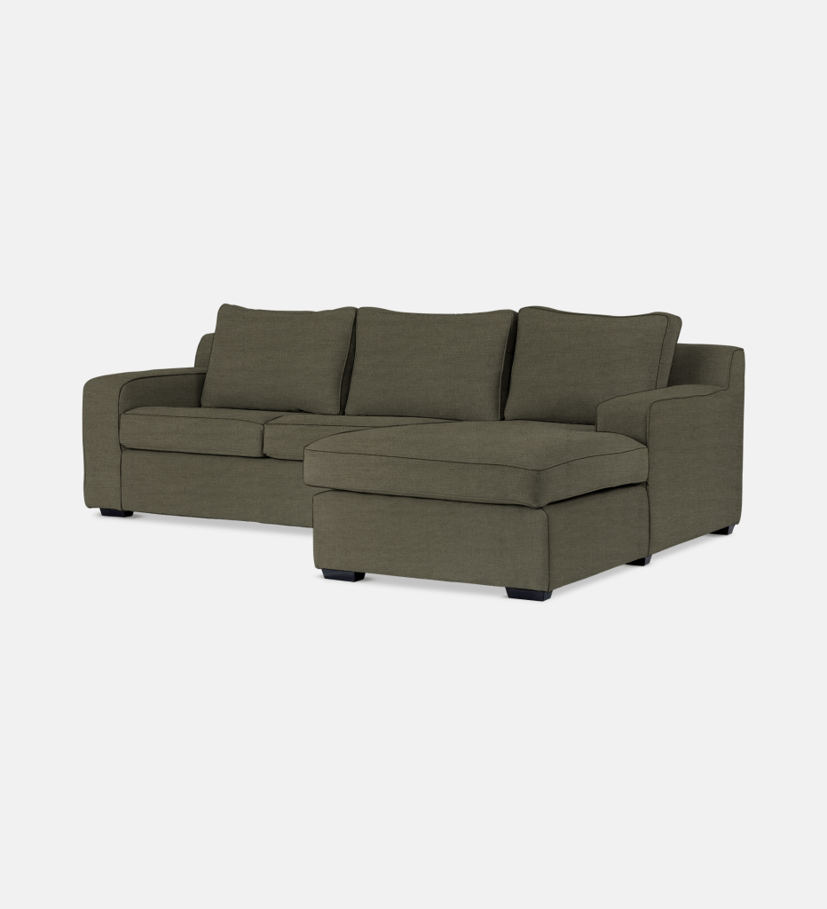 Lodge Fully Upholstered Slouch Right (23641)
