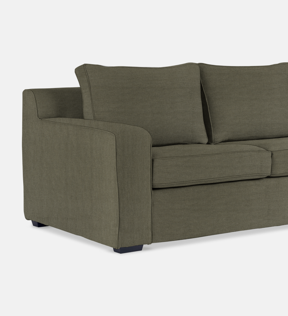 Lodge Fully Upholstered Slouch Right (23642)