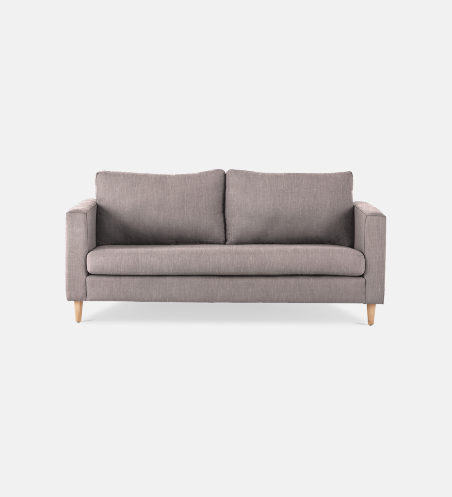 Sami Fully Upholstered 2 Seater Wooden Leg (31637)