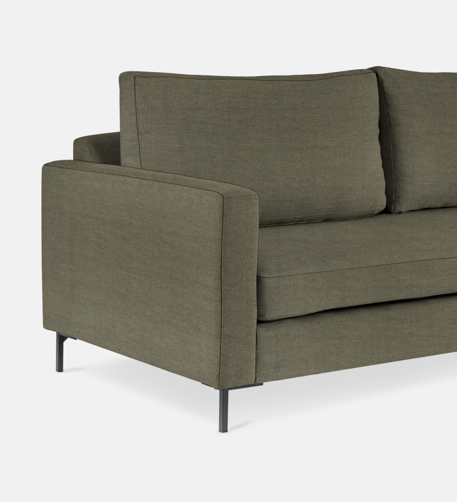 Sami Fully Upholstered 2 Seater Metal Leg (21933)