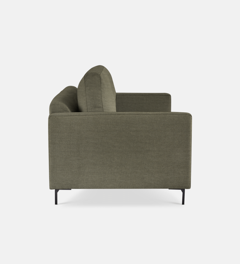 Sami Fully Upholstered 2 Seater Metal Leg (21936)