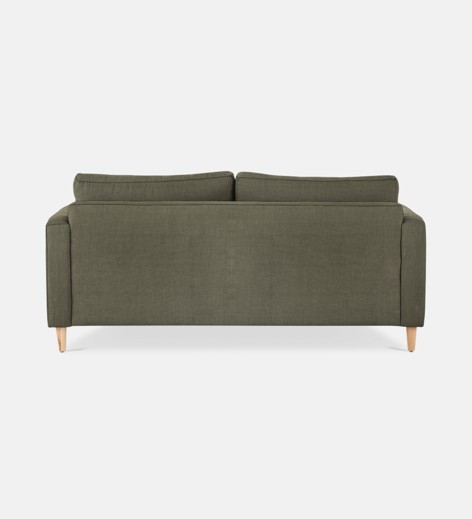 Sami Fully Upholstered 3 Seater Wooden Leg (31835)