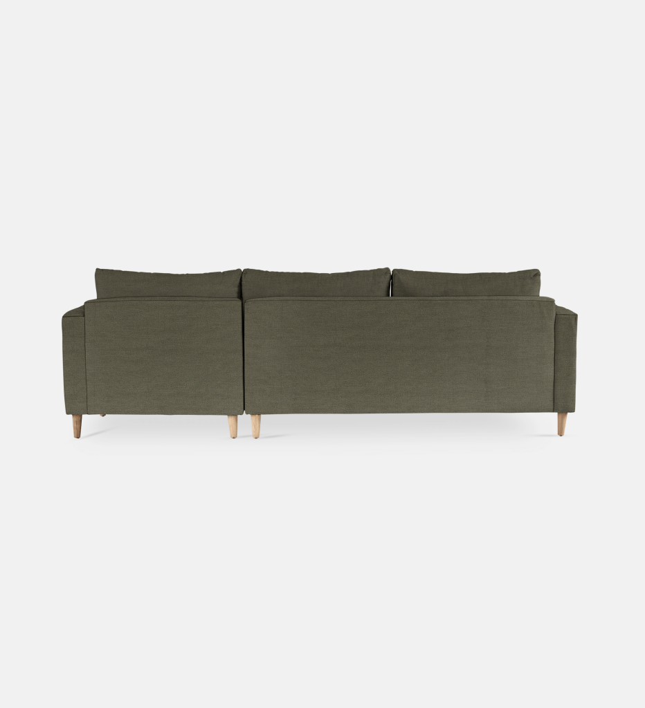 Sami Fully Upholstered Slouch Right Wooden Leg (32001)