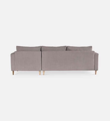 Sami Fully Upholstered Slouch Right Wooden Leg (32042)