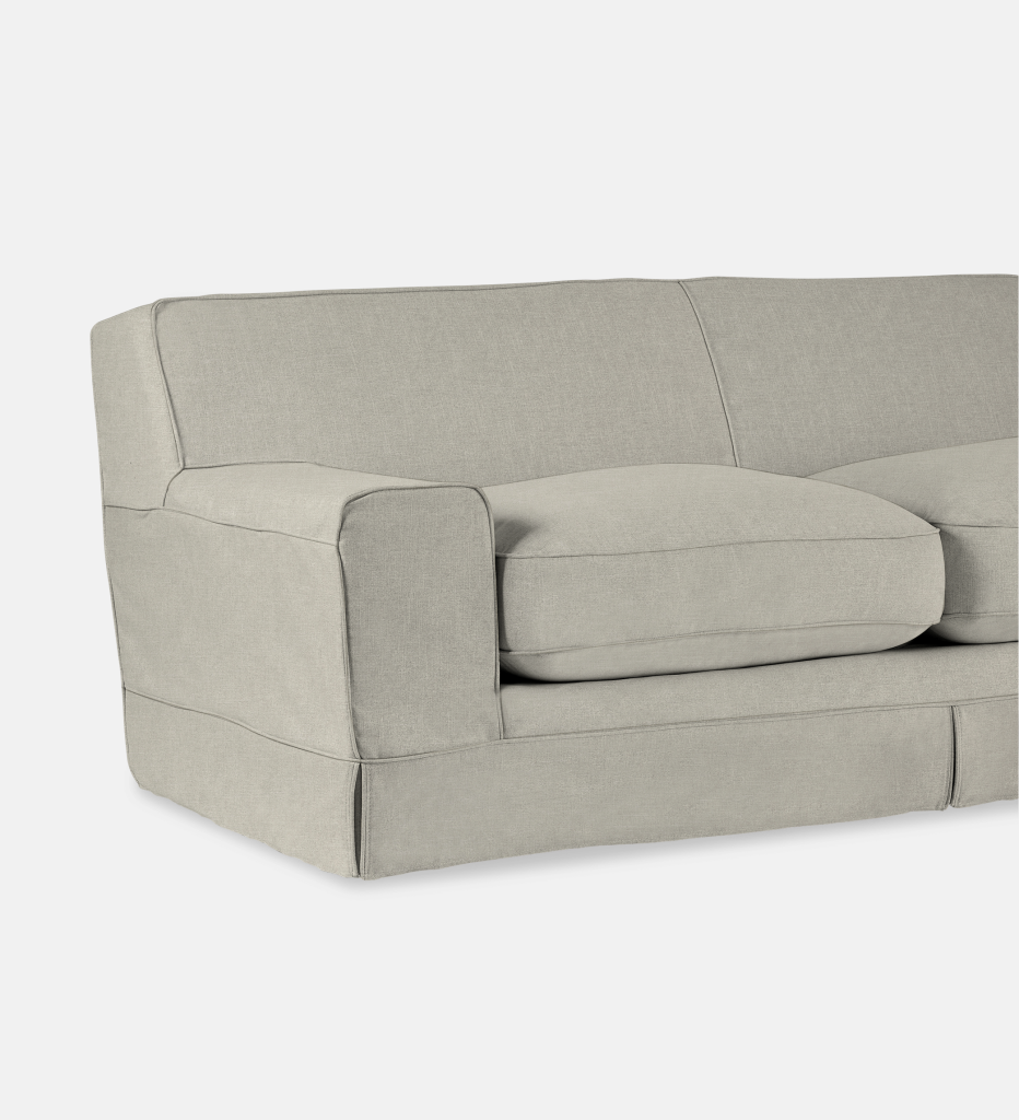 Kirsty Slipcover 2 Seater Couch (2873)