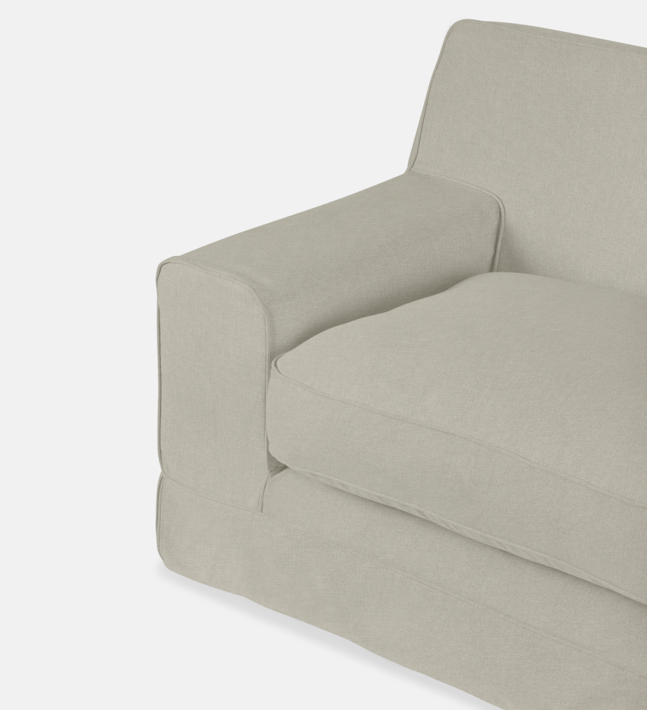Kirsty Slipcover 2 Seater Couch (2874)