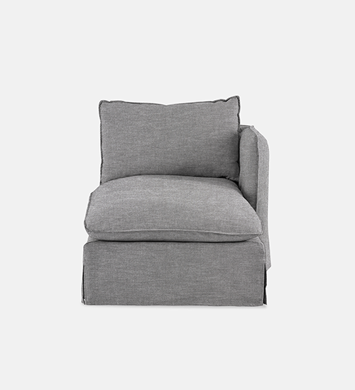 Indiana Slipcover Modular Couch - RIGHT Daybed piece (88241)