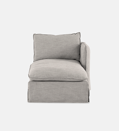 Indiana Slipcover Modular Couch - RIGHT Daybed piece (88232)