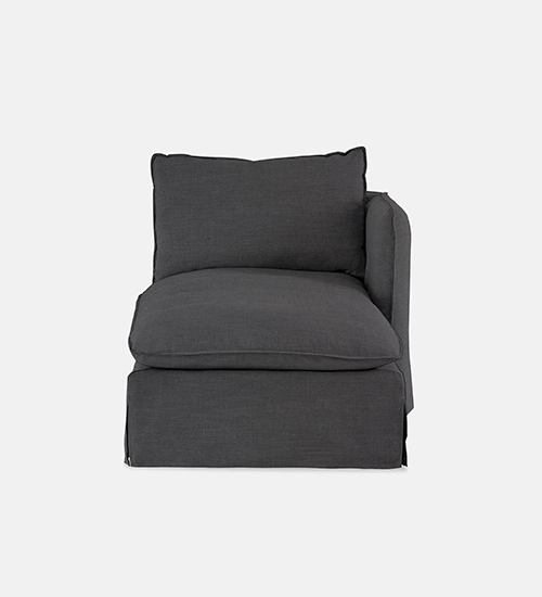 Indiana Slipcover Modular Couch - RIGHT Daybed piece (88231)