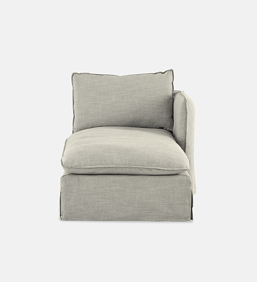 Indiana Slipcover Modular Couch - RIGHT Daybed piece (88230)