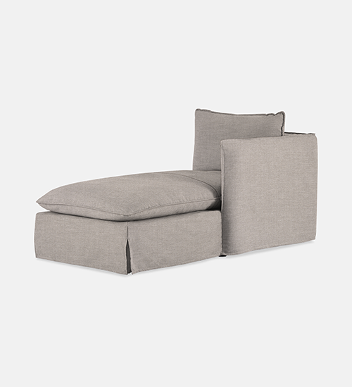Indiana Slipcover Modular Couch - RIGHT End piece (4578)