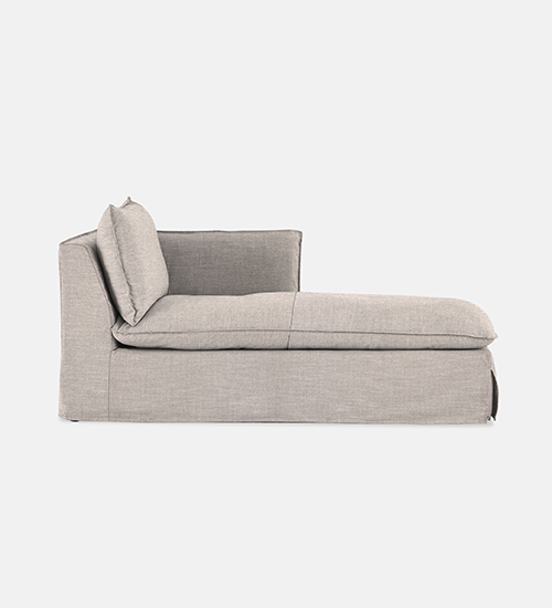 Indiana Slipcover Modular Couch - RIGHT End piece (4579)