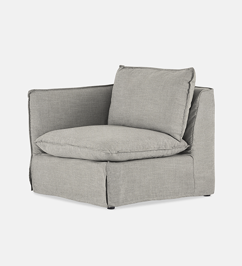 Indiana Slipcover Modular End Piece Left (10235)