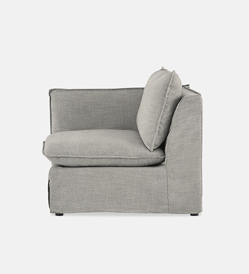 Indiana Slipcover Modular End Piece Left (10236)