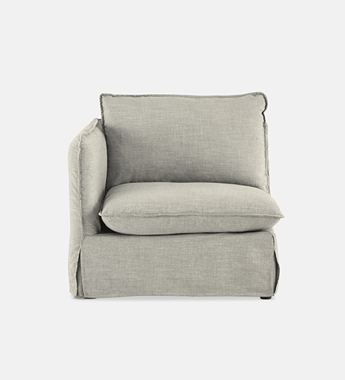 Indiana Slipcover Modular Couch - LEFT End piece (5299)