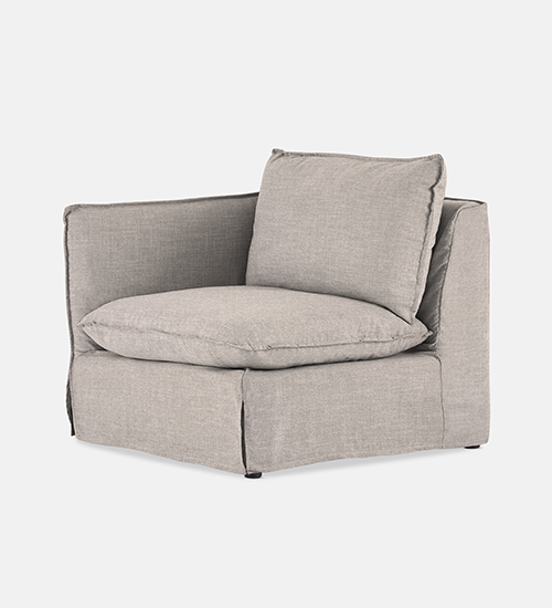 Indiana Slipcover Modular End Piece Left (10294)