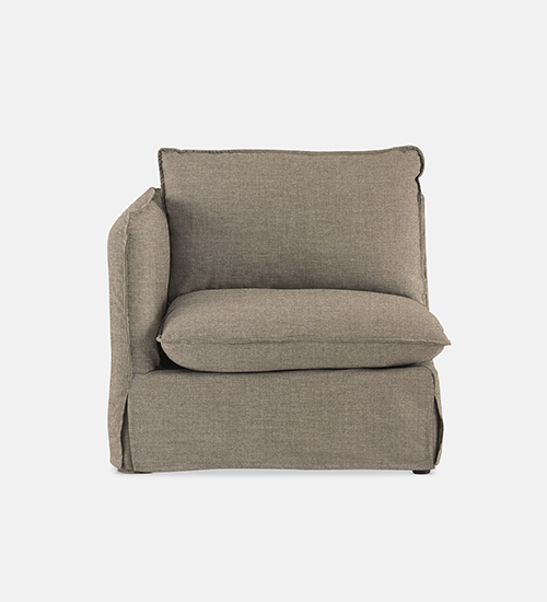 Indiana Slipcover Modular End Piece Left (10297)