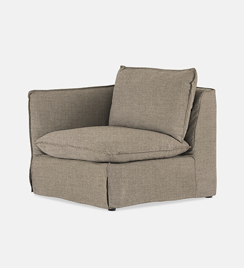 Indiana Slipcover Modular End Piece Left (10298)