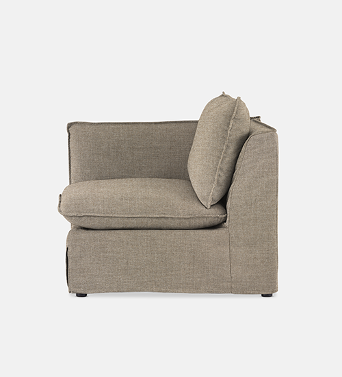 Indiana Slipcover Modular End Piece Left (10299)