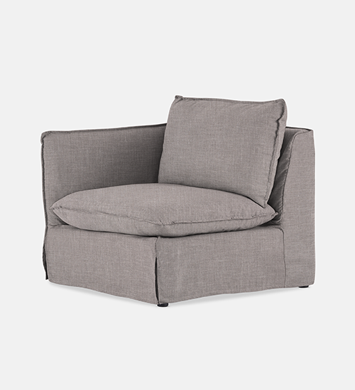 Indiana Slipcover Modular End Piece Left (10306)