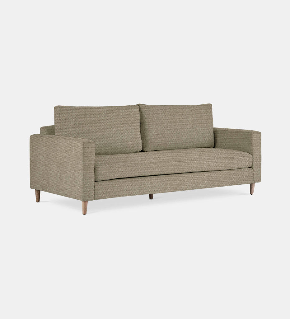 Sami Fully Upholstered 3 Seater Wooden Leg (75039)