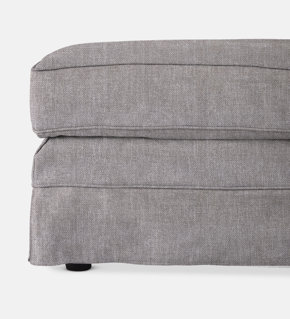 Santorini Slipcover Oblong Ottoman (67279)