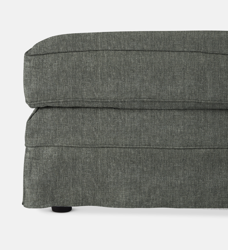 Santorini Slipcover Oblong Ottoman (67287)