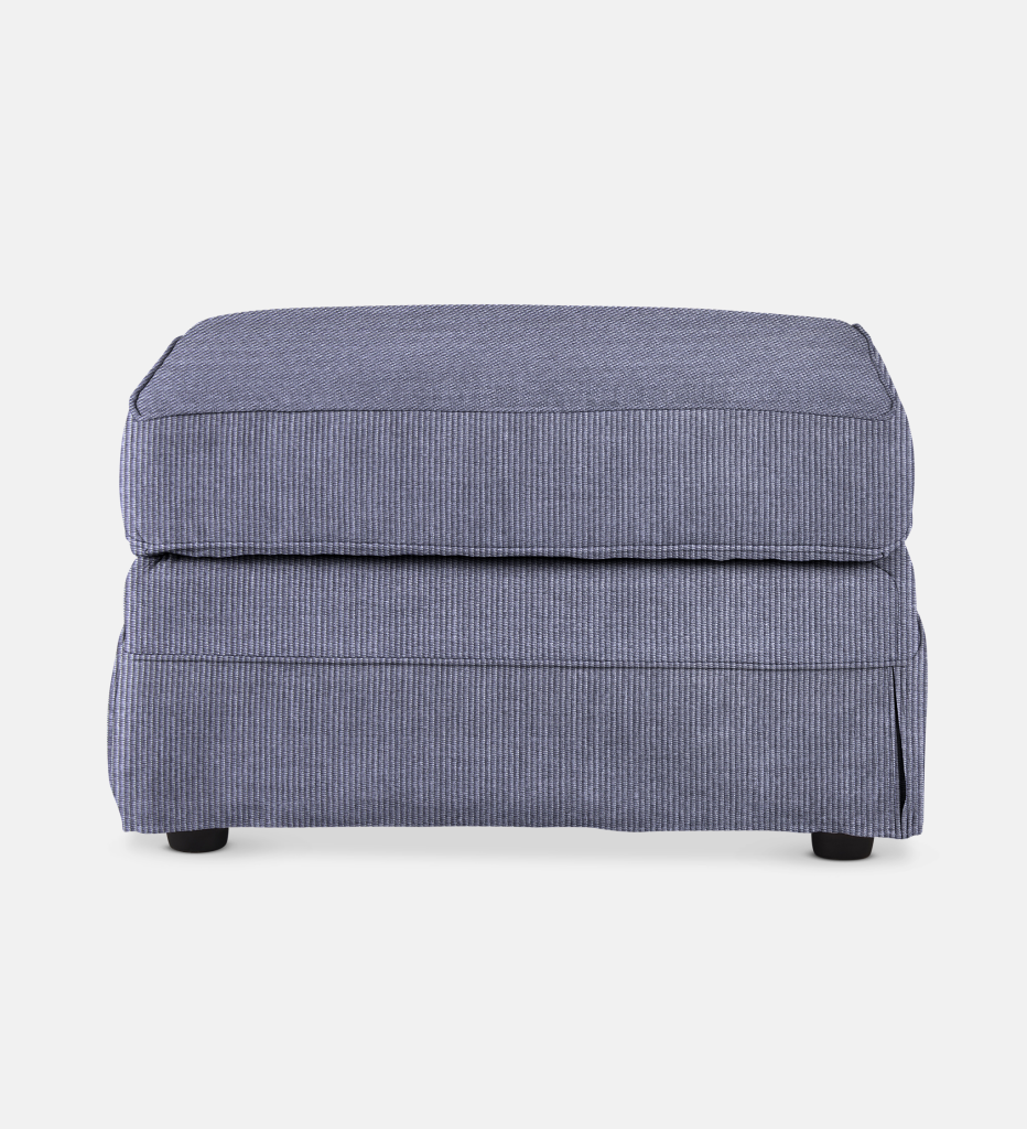 Santorini Slipcover Square Ottoman (67270)