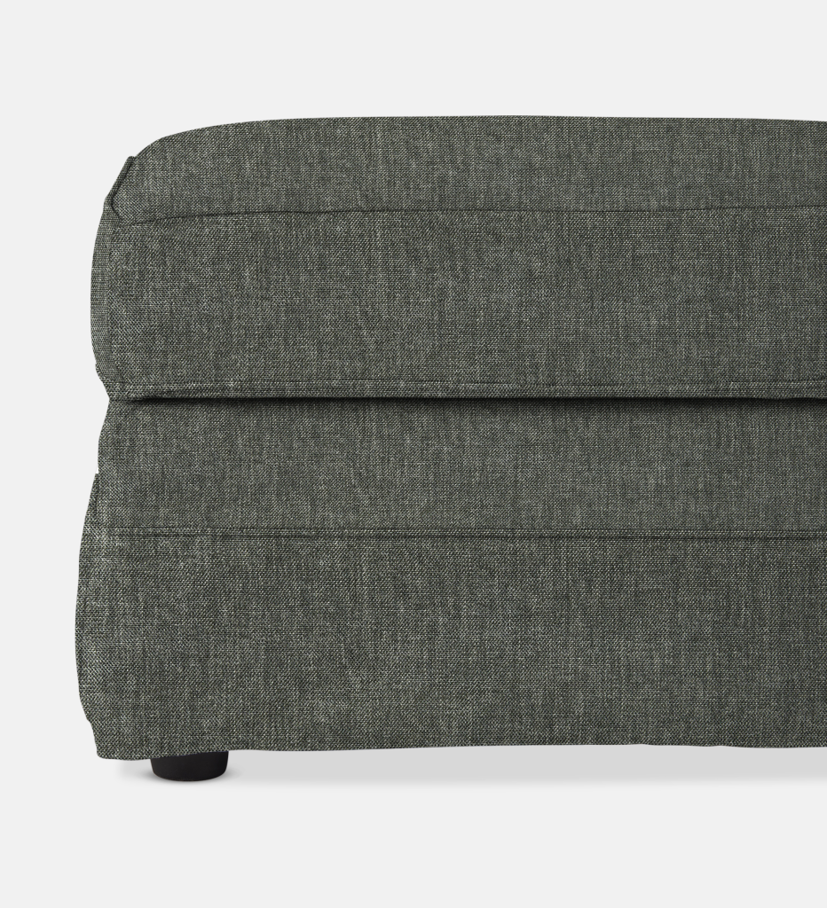 Santorini Slipcover Square Ottoman (67275)