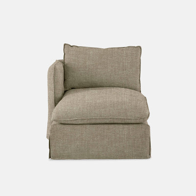 Indiana Slipcover Modular Couch - Left Daybed Piece