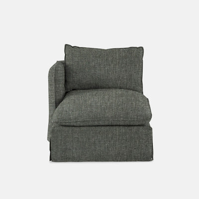 Indiana Slipcover Modular Couch - Left Daybed Piece