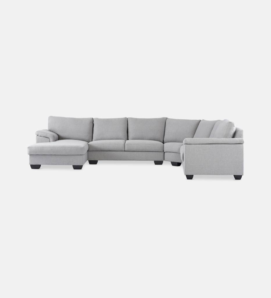 Bianca Fully Upholstered Slouch With Daybed Left (10495)