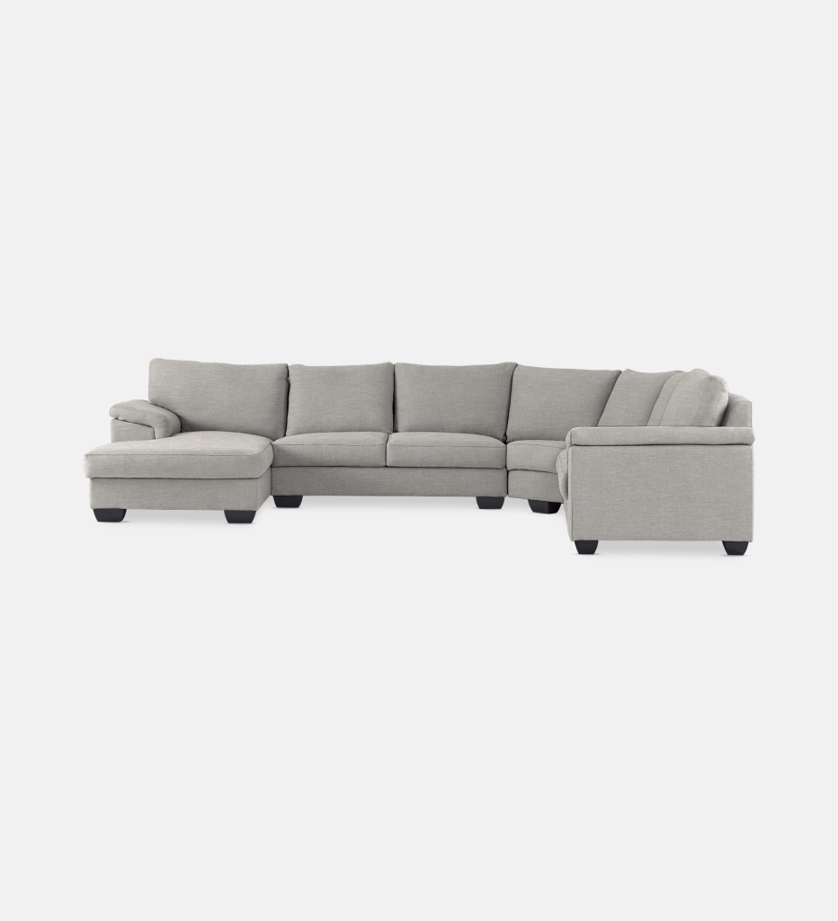 Bianca Fully Upholstered Slouch With Daybed Left (10502)