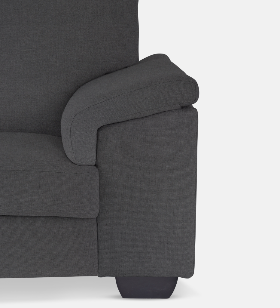 Bianca Fully Upholstered Slouch With Daybed Left (10514)